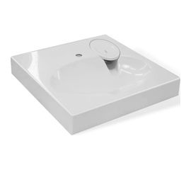 Раковина над стиральной машиной ESTET Lea-60х55 с кронштейнами 4627179377434 