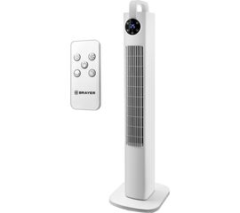 Колонный вентилятор BRAYER LED дисплей, 3 скорости, таймер BR4957 