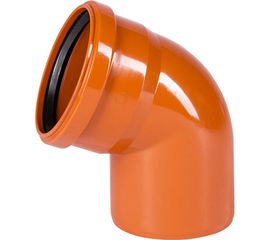 Отвод Ostendorf наружной канализации 110 мм, 67 градусов 220230 