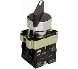 Переключатель IEK LAY5-BJ33 3 положения, I-0-I, длинная ручка, ИЭК BSW70-BJ-3-K02 
