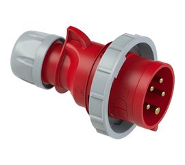 Кабельная вилка PCE 32А 380V 3P+N+E IP67 0252-6 