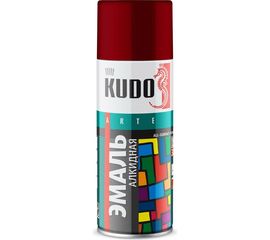 Универсальная эмаль KUDO темно-красная 11589754 
