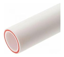 Труба Gigant PP-R белая, армированная стекловолокном SDR 7.4 (PN 20) 25x3.5 мм, 2 м GSG-12 