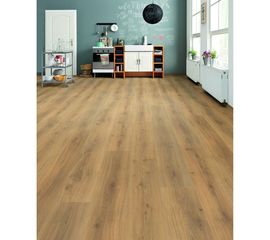 Ламинат Tritty 100 Gran Via 4V Дуб Контура (8х243х2200 мм; Темно-коричневый) HARO 538773 