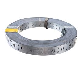 Монтажная перфорированная лента SWFS 20х0,55мм 25м, оцинк. тов-136340 