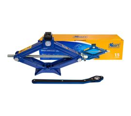Ромбический домкрат с трещоточной рукояткой KRAFT 1.5 т KT 800071 