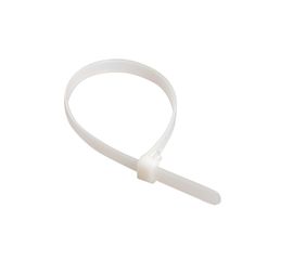 Хомут IEK 3.6x200, нейлон, белый, упаковка 100шт, ИЭК UHH31-D036-200-100 