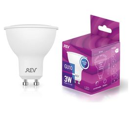 Светодиодная лампа REV PAR16 GU10 3W, 4000K, нейтральный свет 32327 3 