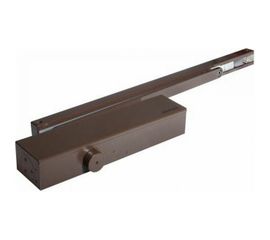 Дверной доводчик DOORLOCK DL300S BC size 3-5 со скользящей тягой, коричневый, с функцией Hold Open 75557 