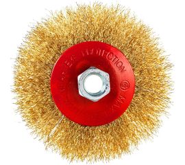 Кордщетка радиальная мягкая (115 мм; М14) для МШУ REDVERG 6623617 