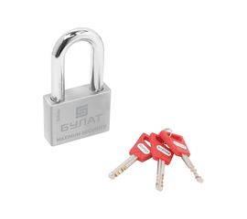 Навесной замок БУЛАТ ВС 3-С60-01 НС (нержавеющая сталь; 12 мм) 13992 