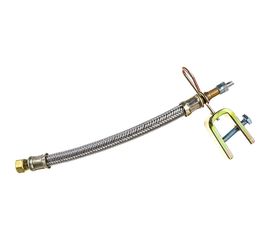 Шланг подкачки внутреннего колеса ДАЛИ-авто 15 см, металлическая оплетка DA-NP347 