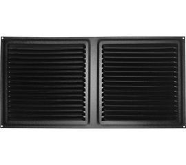 Решетка вентиляционная 150х300 мм черный муар Трибатрон 87149 