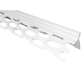 Углозащитный штукатурный профиль СХТ с маяком 6 мм, 3 м, пластиковый СХ0080 