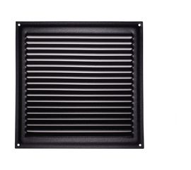 Решетка вентиляционная 175х175 мм черный муар Трибатрон 87165 
