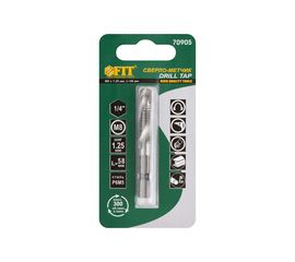 Сверло-Метчик комбинированное метрическое (24х58 мм; М8х1.25 мм) FIT 70905 