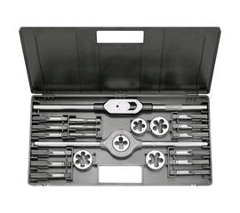 Резьбонарезной набор Bucovice Tools M 2-II, 23 предмета, M12-M20, в пластиковом кейсе 310200 