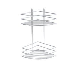 Угловая полка FIXSEN двухэтажная, хром FX-710-2 