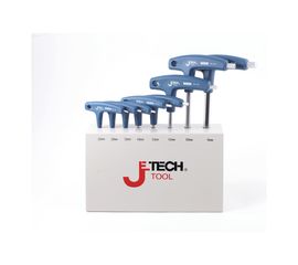 Шестигранные ключи Jetech с Т-образной ручкой набор на подставке 8шт 2-10 мм TPS-C8 