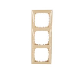 3-постовая рамка LK Studio бежевый 864301-1 