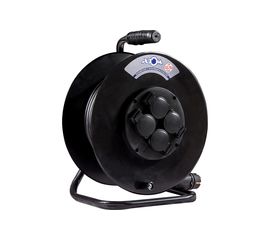 Силовой удлинитель на металлической катушке АТЛАНТ КГ 4000 Вт 30м IP 44 (с заземлением) 50034 