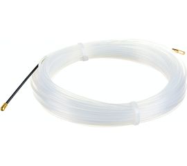 Нейлоновая кабельная протяжка TDM НКП диаметр 3мм длина 25м с наконечниками, белая SQ0590-0005 