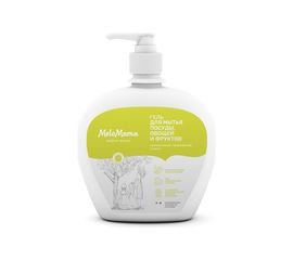Биоразлагаемый гель для мытья посуды, овощей и фруктов MeloMama Мелодия Сибири, 0,5 л 77043 