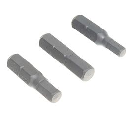 Набор вставок (бит) 1/4", HEX, 4, 5, 6мм, 3шт KING TONY 1003MQ 