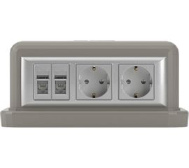 Напольная башенка DKC BUS 12 модулей, серый 09070 