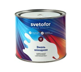 Эмаль Светофор ЛЮКС ПФ-115 оранжевая, 1.8 кг ТД000003742 