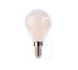 Лампа Gauss Filament, шар, 9W, 590lm, 3000К, Е14, milky, LED, 1/10/50 105201109 