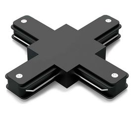 Коннектор для трековых шинопроводов GAUSS черный 1/50 TR111 