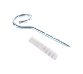 Распорный дюбель Зубр МАСТЕР с шурупом-кольцом, 12 х 60 / 8 х 135 мм, 15 шт 30695-12-60 