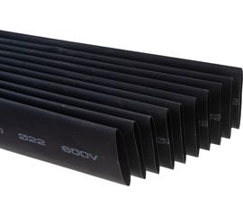 Термоусадка REXANT 22.0/11.0 мм, 1м, черная 22-2006 