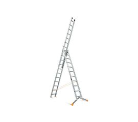Трехсекционная лестница Эйфель ТЛ 3х11 Ювелир Плюс 