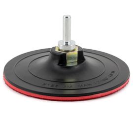 Насадка с липучкой (125 мм; гайка М14) для УШМ и дрели ZOLDER Z-501-02 