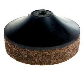 Насадка с грубошерстным войлоком (125х20 мм) для УШМ АвтоDело 44053 11731 