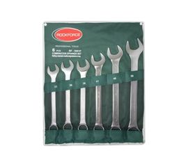 Набор комбинированных ключей 6 предметов 33, 36, 38, 41, 46, 50мм на полотне ROCKFORCE RF-5061P 