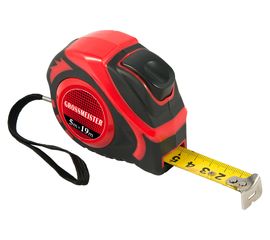 Рулетка GROSSMEISTER АВТОСТОП 7,5м/25мм, обрезиненная 009004003 