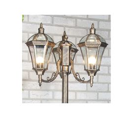 Садово-парковый светильник Elektrostandard Capella F/3 / черное золото a025017 