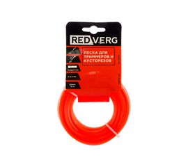 Леска для триммера 2,4 мм, 15 м, квадратная REDVERG 5014466 