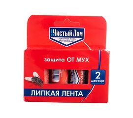 Липкая лента от мух Чистый дом с аттрактантом 02-601 