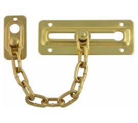 Дверная цепочка НОРА-М №4 золото 12702 