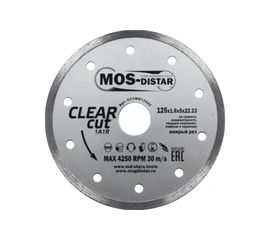 Круг алмазный 1A1R Clear Cut Чистый рез (125х1.6х5х22.23 мм) МОS-DISTAR CC5MD12522 
