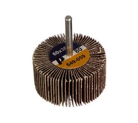 Круг лепестковый с оправкой (60х30 мм; P80) ПРАКТИКА 649-059 