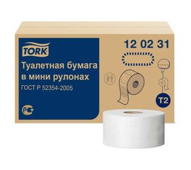 Туалетная бумага TORK Advanced 170 м 2-слойная белая 120231 126502 