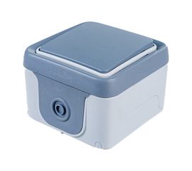 Переключатель Legrand 1-кл. ОП на 2 направления Plexo IP55 серый Leg 69709/69711 125012 