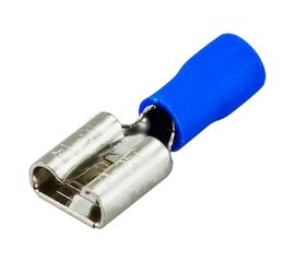 Плоская изолированная клемма REXANT гнездо 7.4мм 1.5-2.5 кв.мм /РПИм 2-250 08-0433 