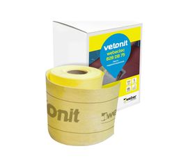 Эластичная изоляционная лента для герметизации Vetonit weber.tec 828 DB 75 10 м ролик 1023220 
