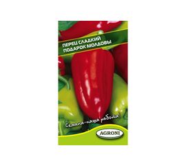 Семена Агрони Перец сладкий ПОДАРОК МОЛДОВЫ 4780 